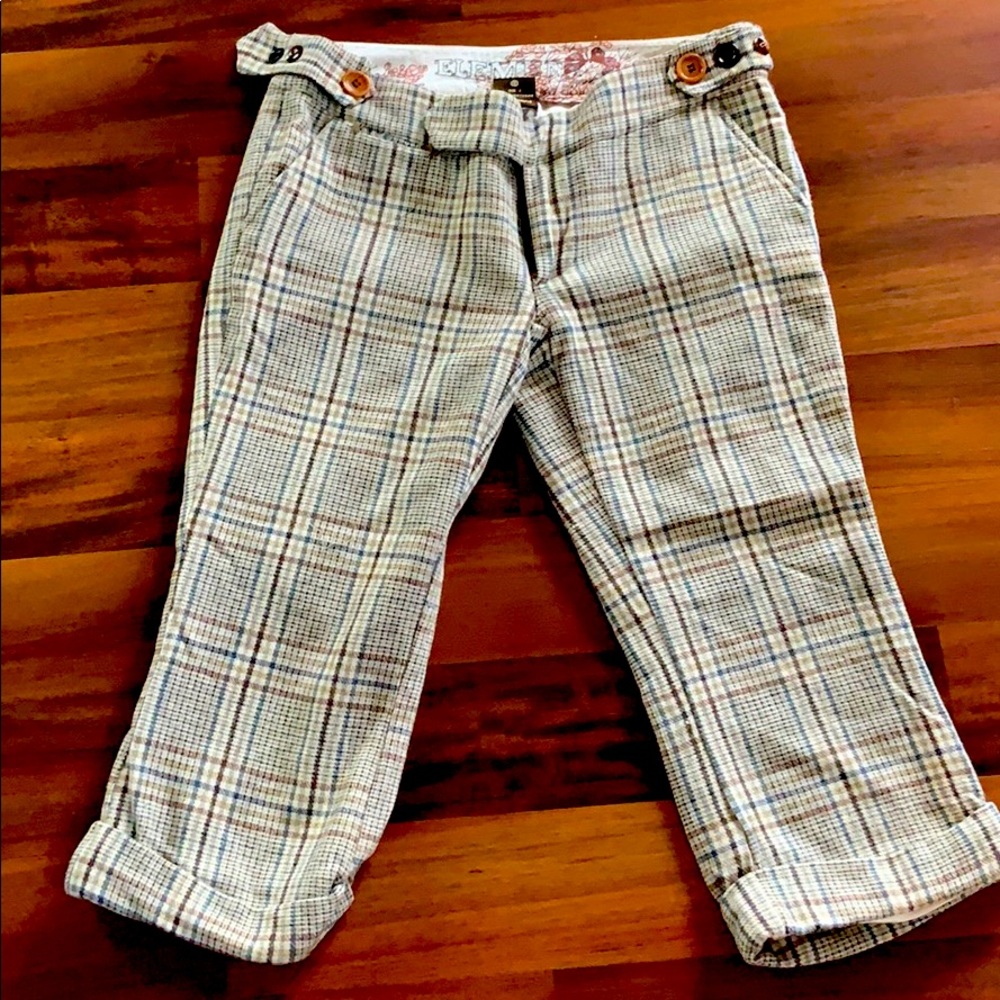 Element Plaid Pants size 3